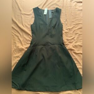 Banana Republic midi sleeveless little black dress size 8